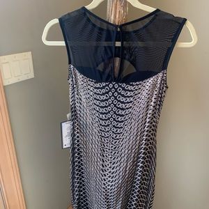 Dress black / gold